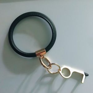 BULK - 6 piece No touch door opener/stylus bracelet keychain